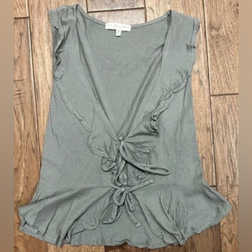 Truly Madly Deeply Ruffle Tie Top